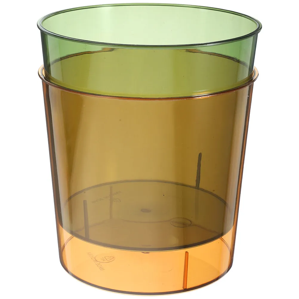 

2 шт. ультратонких прозрачных контейнеров для мусора, компактные и прочные, для хранения туалетной бумаги, для кухни, рабочего стола, спальни