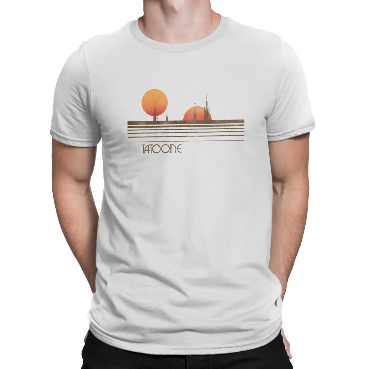 

Tatooine Man TShirt Tatooine Distinctive Polyester T Shirt Graphic Sweatshirts New Trend