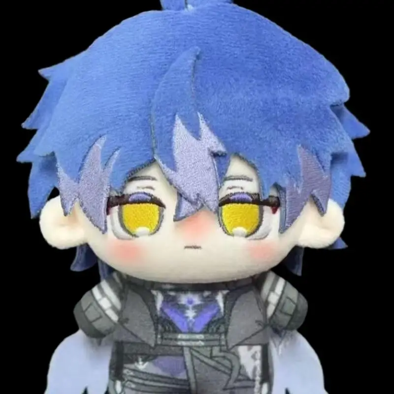 Genshin Impact Game Merchandise 10Cm Flins Cotton Doll Backpack Zipper Decoration Plush Keychain Decompress Festival Gift