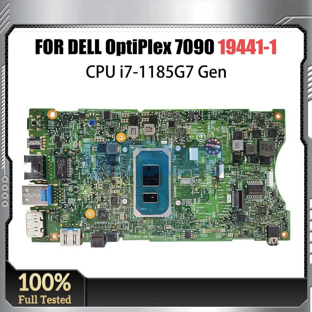 Laptop Mainboard For Dell Optiplex 7090 19441-1 Ultra UFF 03XYT6 0JDG23 00RG7D Notebook Motherboard with I3 I5 i7 11th CPU