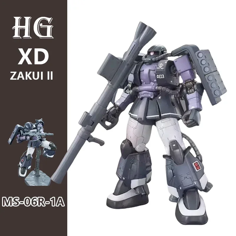 1/144 HG Origin Zakue II High Mobility Type Zeon Black Tri-Stars (Gaia/Mash)  Model Assembly Kit Model Toy Collectible