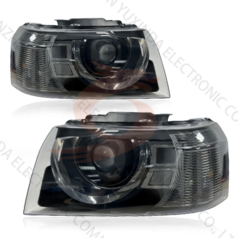 High-Quality Auto Front Headlight Car Accessories Head Lights Head Lamps For Land Rover Freelander 2 Upgrade To Defender