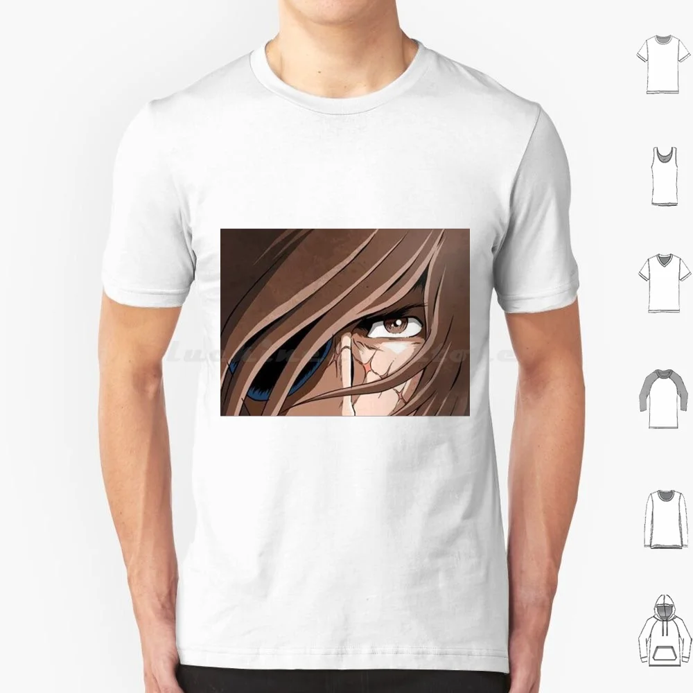 Space Pirate Albator Face With Scar T Shirt 6xl Cotton Cool Tee Albator Captain Harlock Pirate Harlock Manga Anime Space