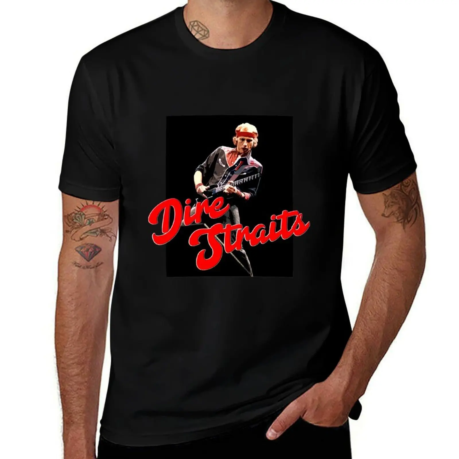 

Alchemy: Dire Straits Live Dire Straits Guitar T-Shirt animal prinfor boys funny shirt cotton man t shirt mens t shirt