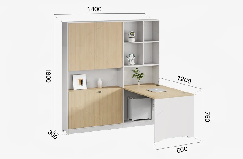 

E0-level environmental protection, financial desk with high cabinet, opposite seat, staff desk, supervisor, accounting, screen,