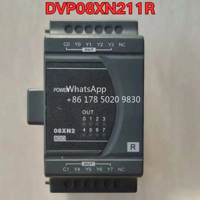 

Бывший в употреблении функциональный тест модуля ПЛК DVP08XN211R обычно