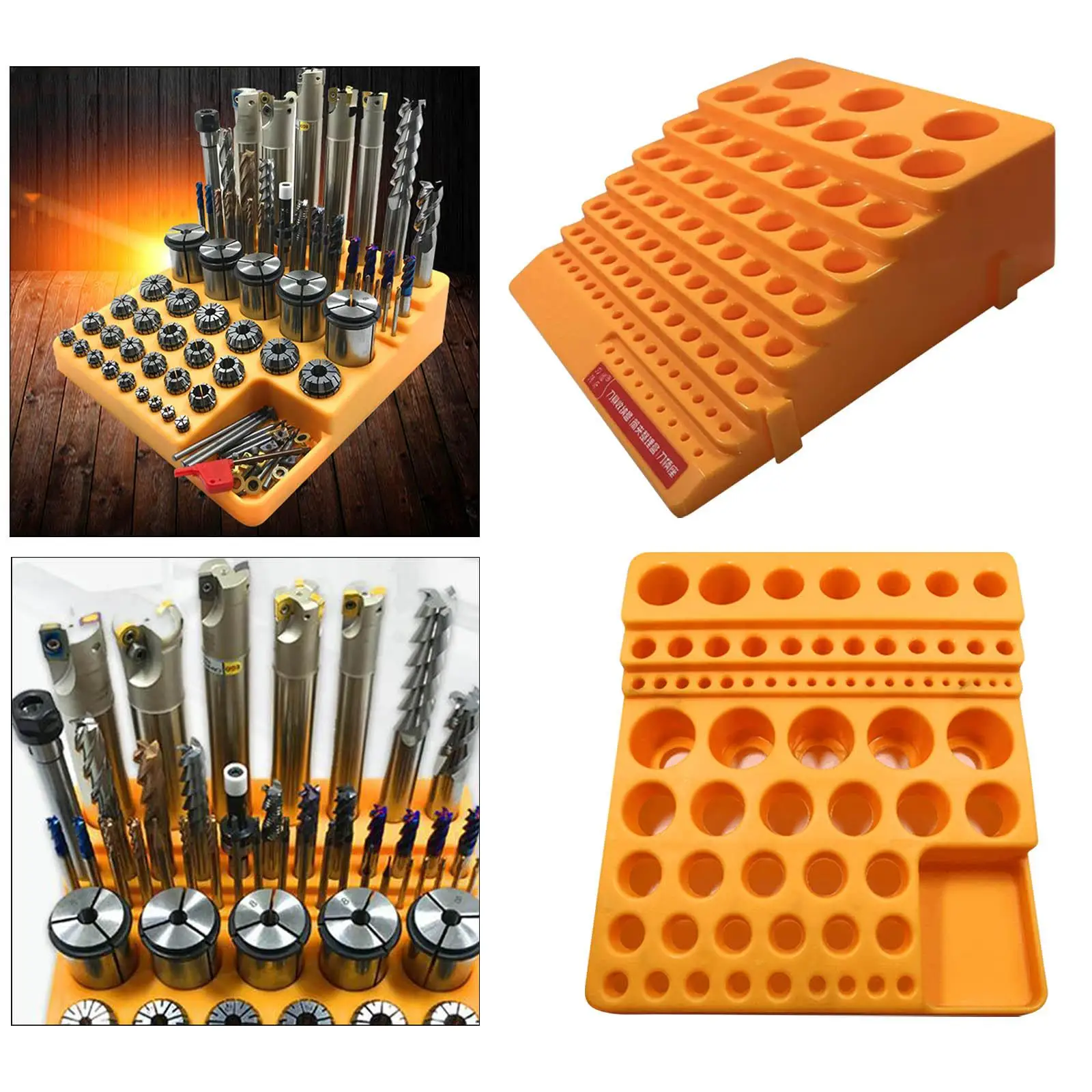 

Многофункциональный утолщенный органайзер для хранения фрез, резцов и сверл, аксессуары для инструментов