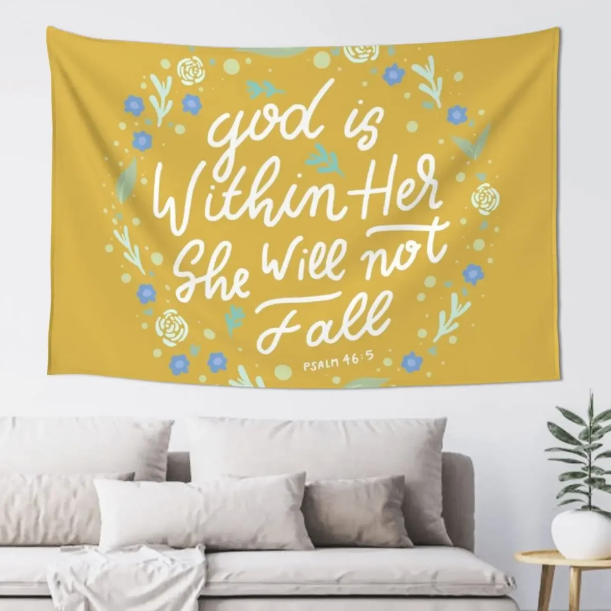 Christian Quote Tapestry Home Decoration Accessories Living Room Decoration Korean Room Decor Kawaii Room Decor Tapestry