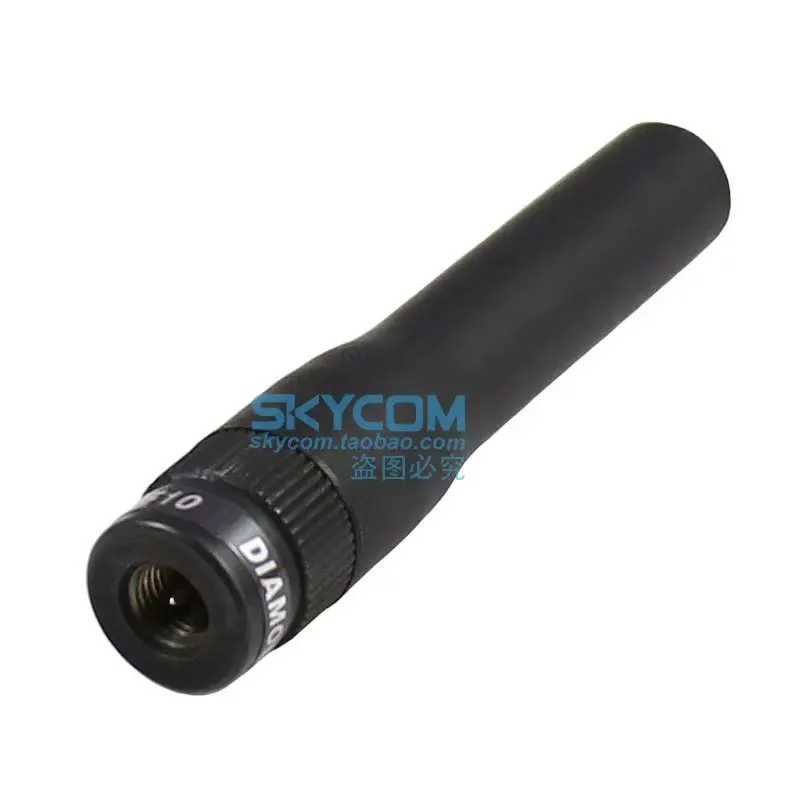 Japanese Diamond SRHF10 dual-section ultra-short soft rubber handheld walkie-talkie antenna 7.5cm