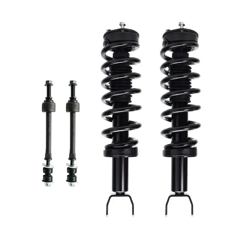 Detroit Axle - 4WD Front Struts Sway Bars for 2009-2018 Dodge Ram 1500 [w/o Air Suspension Replacement Struts Shocks