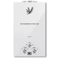 VEVOR liquefied petroleum gas water heater 6L 8L 10L 12L 16L 18L liquefied petroleum gas propane butane white water heater