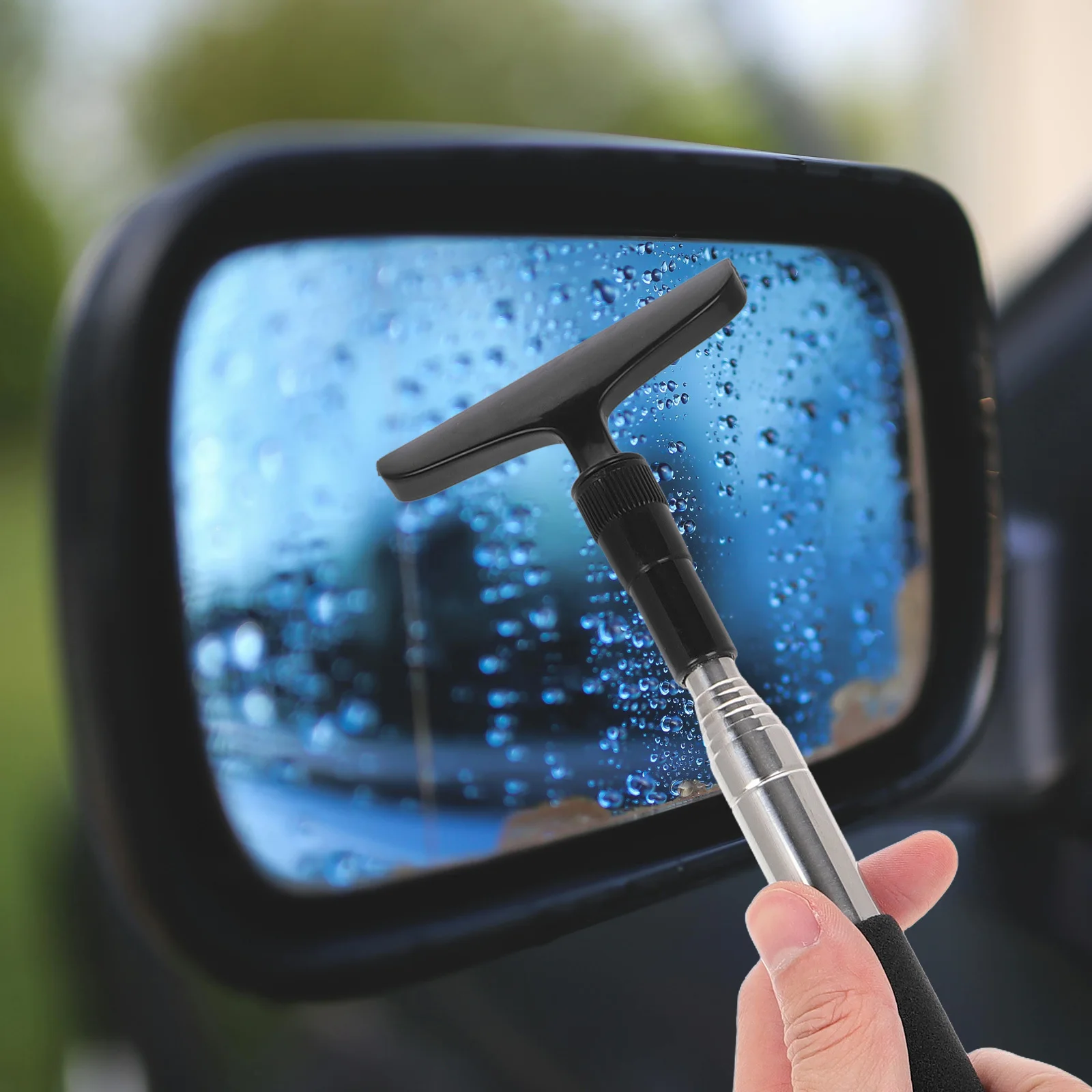 

Retractable Car Rear View Mirror Wiper Extendable Windshield Cleaner Squeegee Tool Car Windows Accessories Sink Squeegee