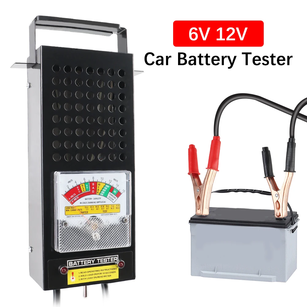 

Auto Car Truck Accumulator For Lead Acid Battery Discharge Test Alternator 6V 12V Car Battery Load Tester 80AH 100AH 120AH 200AH