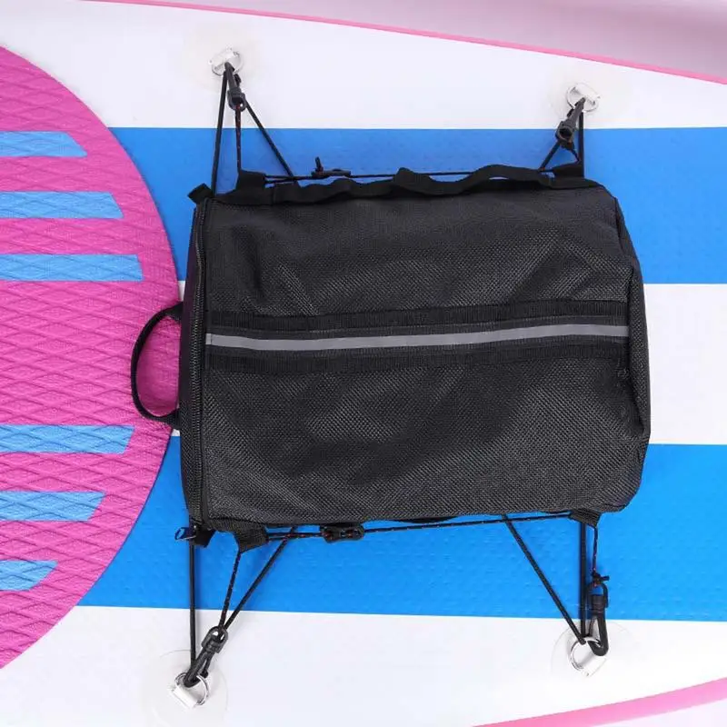 Paddle Board Deck Bag Waterproof Kayak Dry Bag Reflective Deck Bag Sports Storage Bag Portable Bag For Storage & Transport