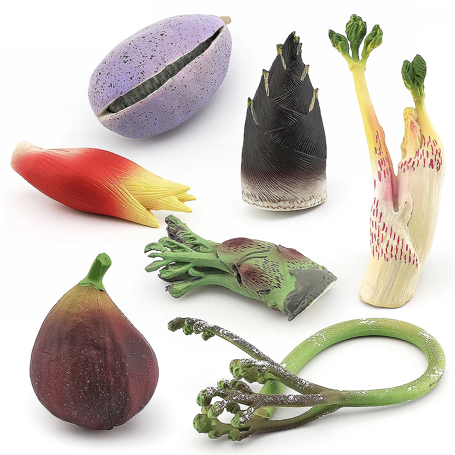 Simulation Fungus Plant Vegetable Cactus Mushroom Mountain Products Baobab Tree Models Early Education Teaching Toys Home Decor