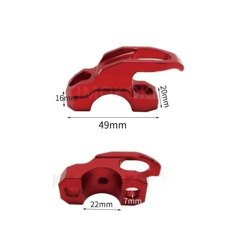 Aksesoris Braket Penjepit Tempat Helm Tas Master Silinder Rem Modifikasi Gantungan Pengait Motor Yamaha TMAX 560 TMAX560