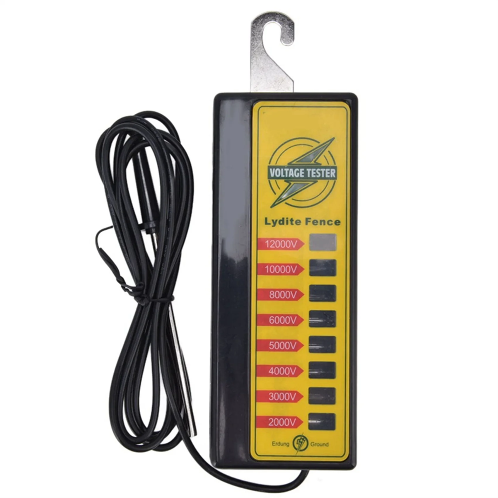 Electric Fence Voltage Tester, 12KV Fence Tester Fault Finder Farming Equipment, Fence Fault Finder Voltage Meter