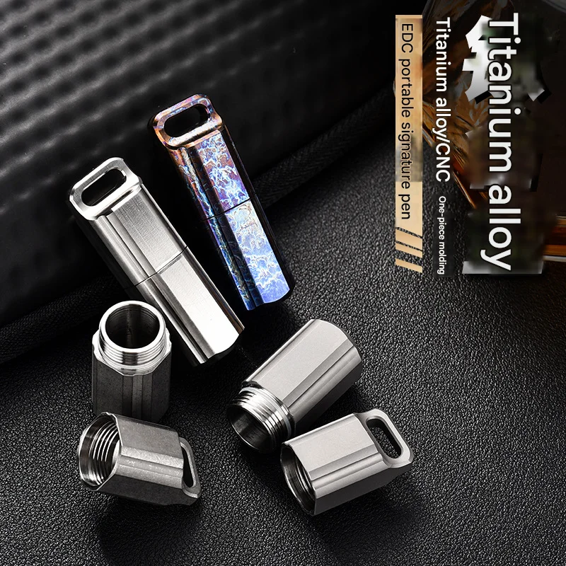 

Портативное водонепроницаемое отделение из титанового сплава для улицы Pioneer ADC, красочное герметичное отделение, уличная зажигалка для хранения в путешествиях Bo