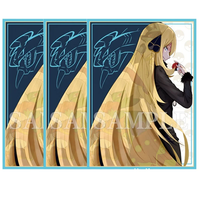 

Защитный чехол для карт 67x92 мм Laser Flash Cynthia, подходит для PTCG, DTCG, OPCG, анимационных и коллекционных игр