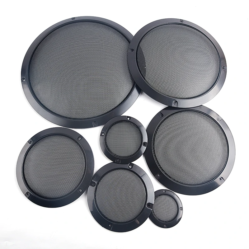 2/3/4/5/6.5/8/10 inch Speaker Net Cover High-grade Car home Mesh Enclosure Speakers Plastic Frame Metal iron wire grilles