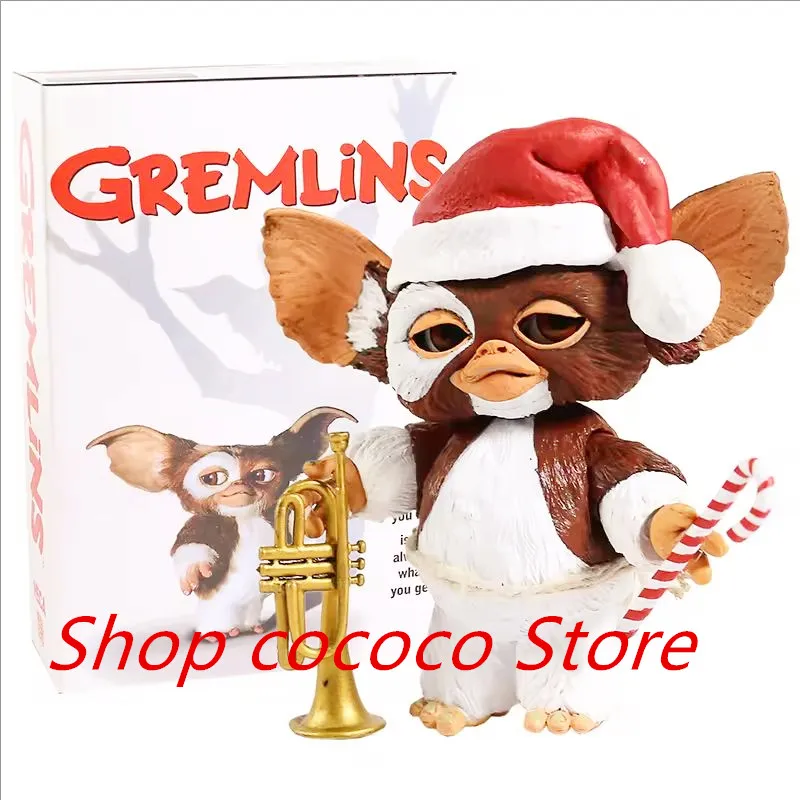 NECA Gremlins Gizmo Joint Movable Action Figure PVC Toys Collection Doll Model