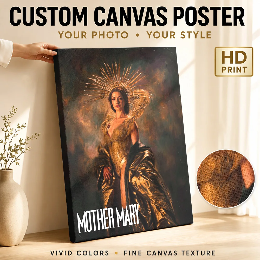 Project Hail Mary Movie Framed Canvas Print Poster Customized Vintage Movie Wall Paintings Decoration for Home Theater Bedroom