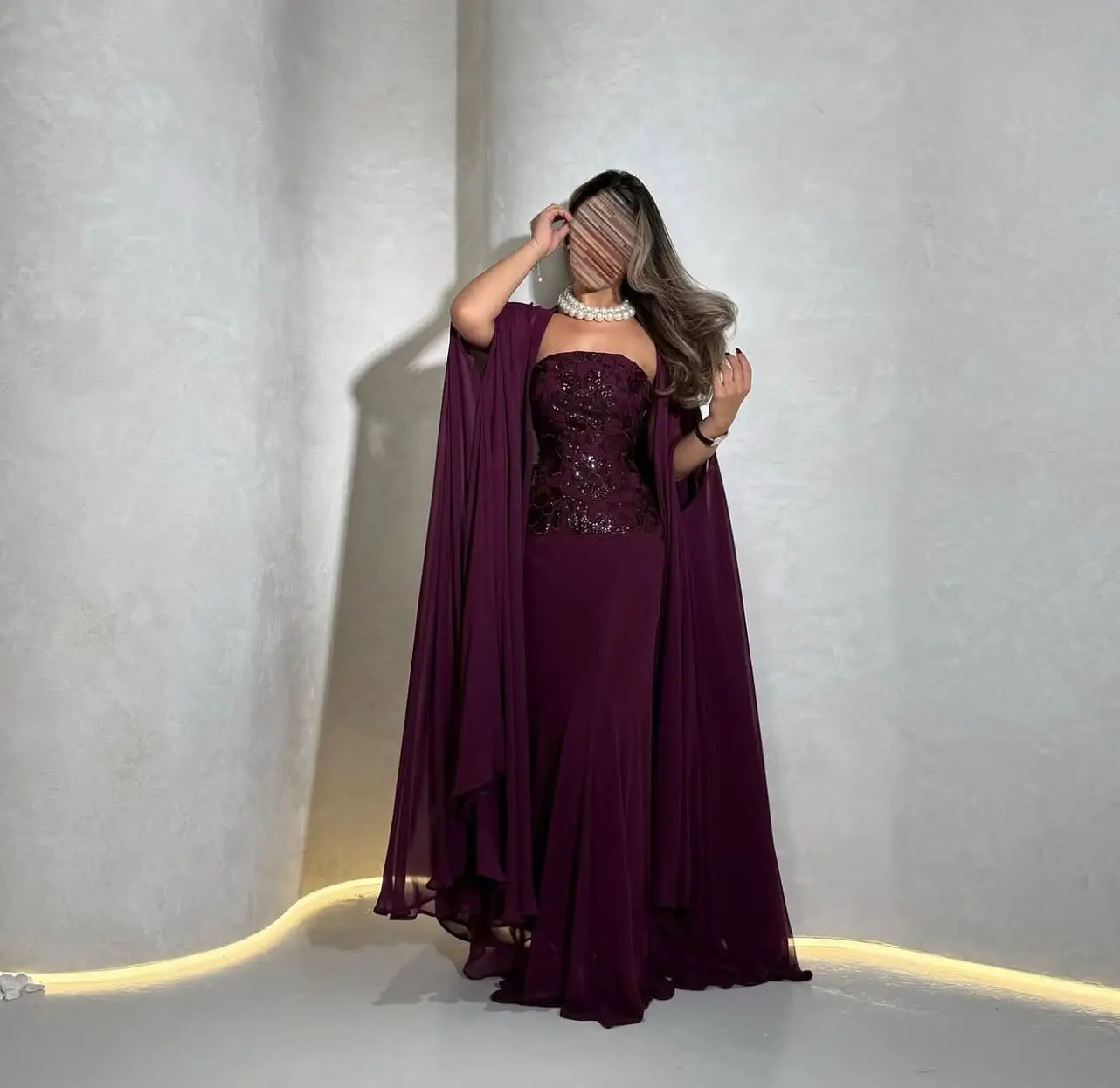 

Vintage A Line Prom Dresses Elegant Strapless Vestidos de Fiesta with Flowers Appliques Customized Soft Chiffon Evening Gowns