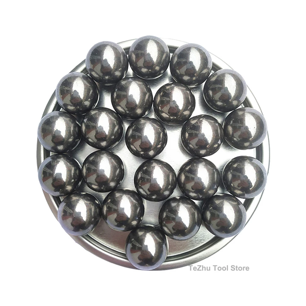 Bolas de aço lisas para caça, estilingue, bola de ferro sólido, catapulta, bola de aço, diâmetro 4/4.5/5/5.5/6/6.35/7/7.5/8/8.5-70mm