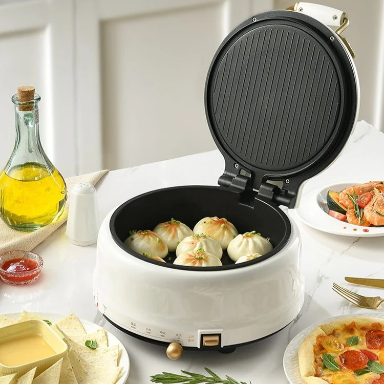 Electric Cake Pan Multifunctional Double-Sided Heating Automatic Deepening Hot Pot Fry Electric Frying Pan
