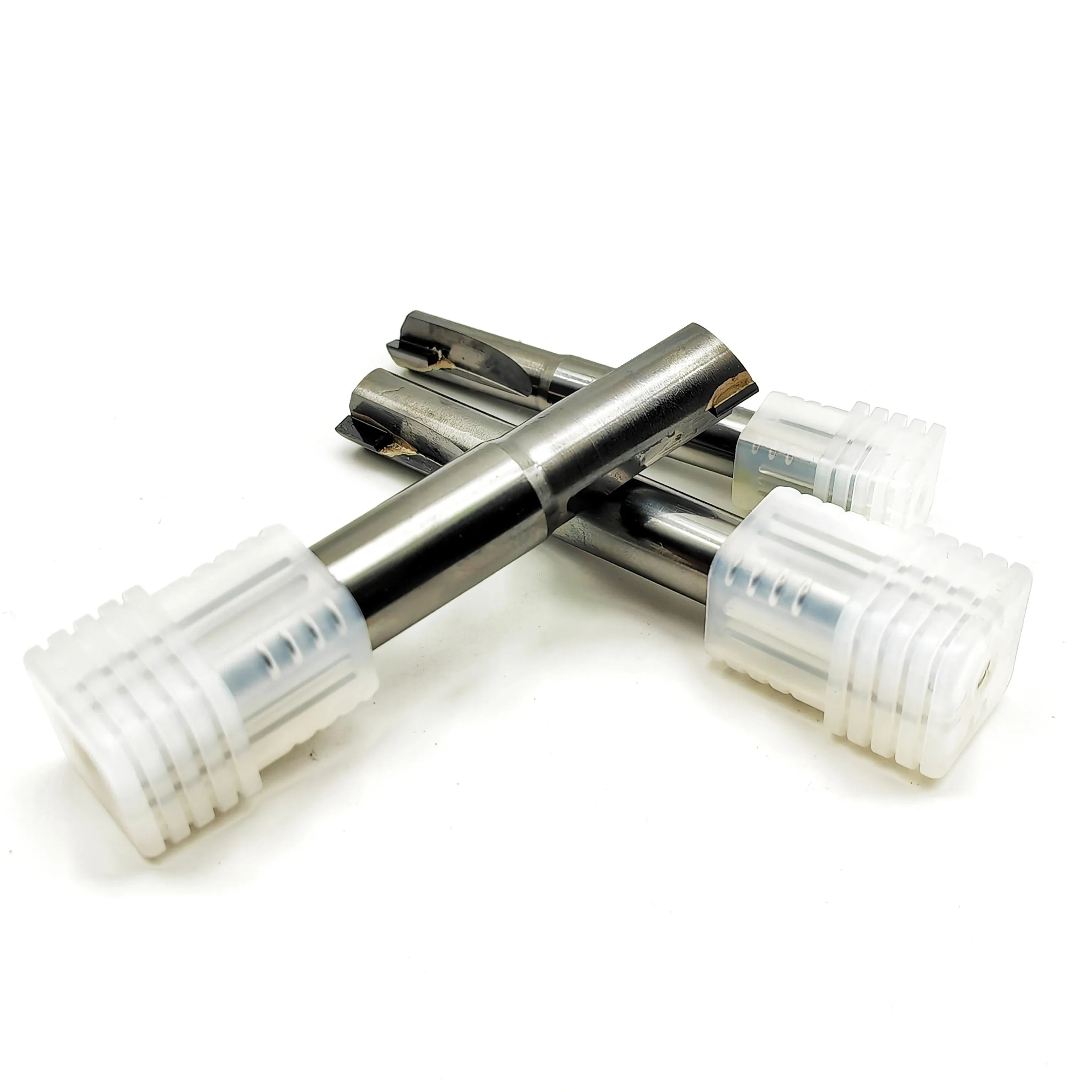 PCD Diamond Milling Cutter Carbon Fiber Fiberglass Bakelite Machining Tool Material CNC Carbide Engraving Bits  End Mill