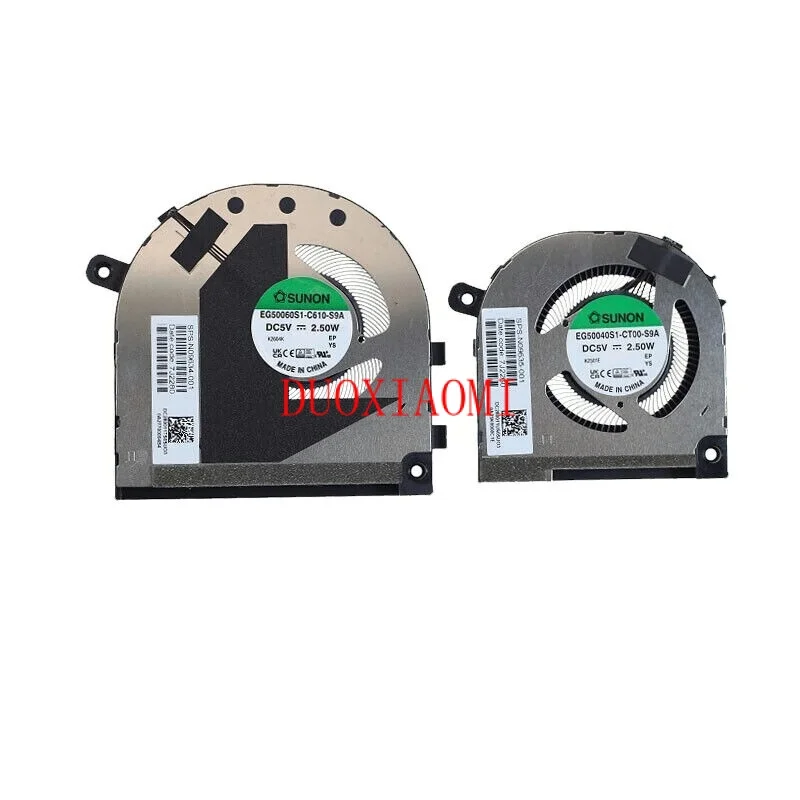 

New Genuine for HP Envy X360 2-IN-1 15-EW0023DX 15Z-EY100 Fans N09634-001 N09635-001