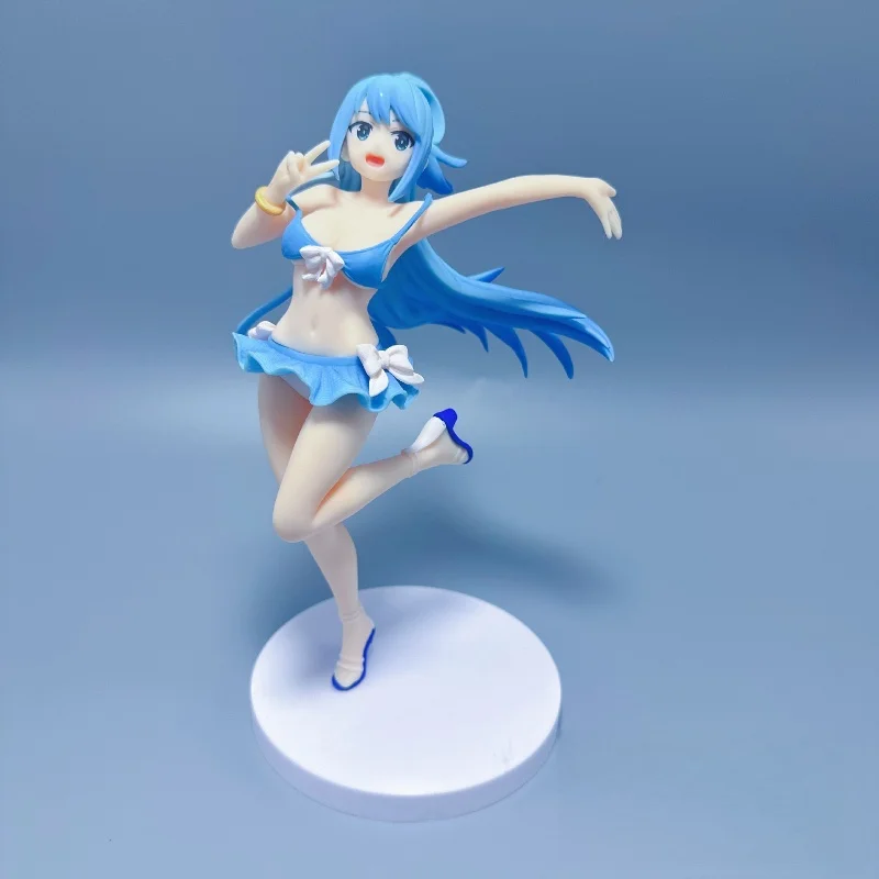 

2025 New Anime Character Aquarium Character 18cm Pvc Statue Collection Model Doll Room Decoration Gift, Toy Scenery Figurine