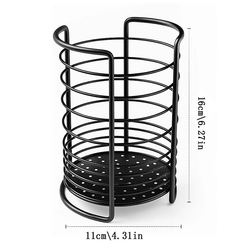 Utensil Holders Household Kitchen Cutlery Holder Drainer For Chopstick Forks Spoons Storage Racks Tabletop Organizer