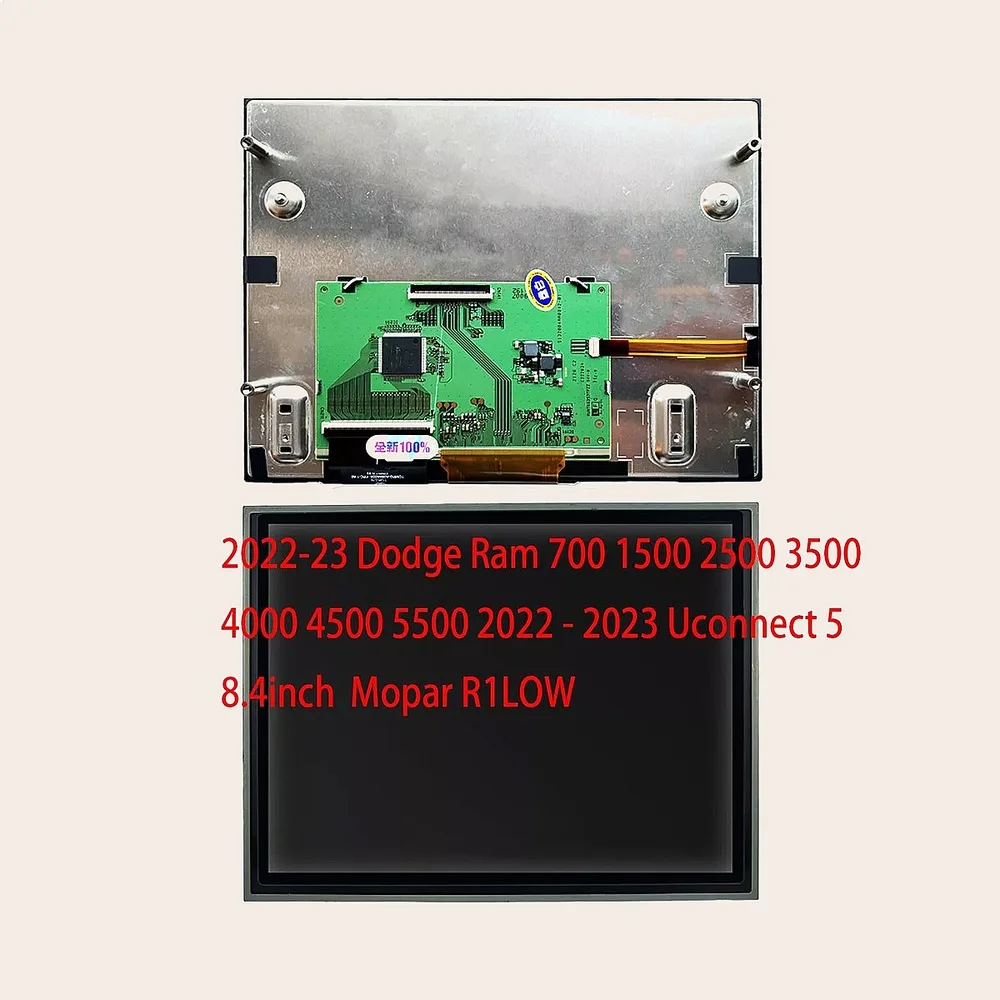 8.4 inch Uconnect 5 LCD Touchscreen Display For Dodge Ram 700 1500 2500 2022 2023 Navigation Radio - view 2