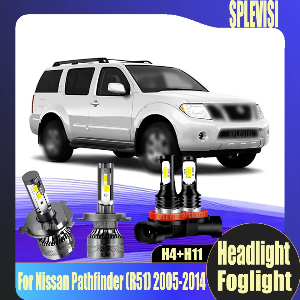 

Headlight Foglight Durable Night driving guarantee For Nissan Pathfinder (R51) 2005 2006 2007 2008 2009 2010 2011 2012 2013 2014