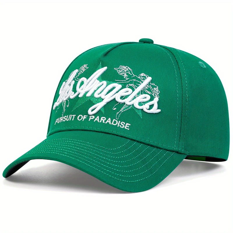 Fashion LOS ANGELES Embroidery Baseball Cap Cotton Snapback Hat Unisex Hip Hop Trucker Caps Men Women Outdoor sun Hats Gorras