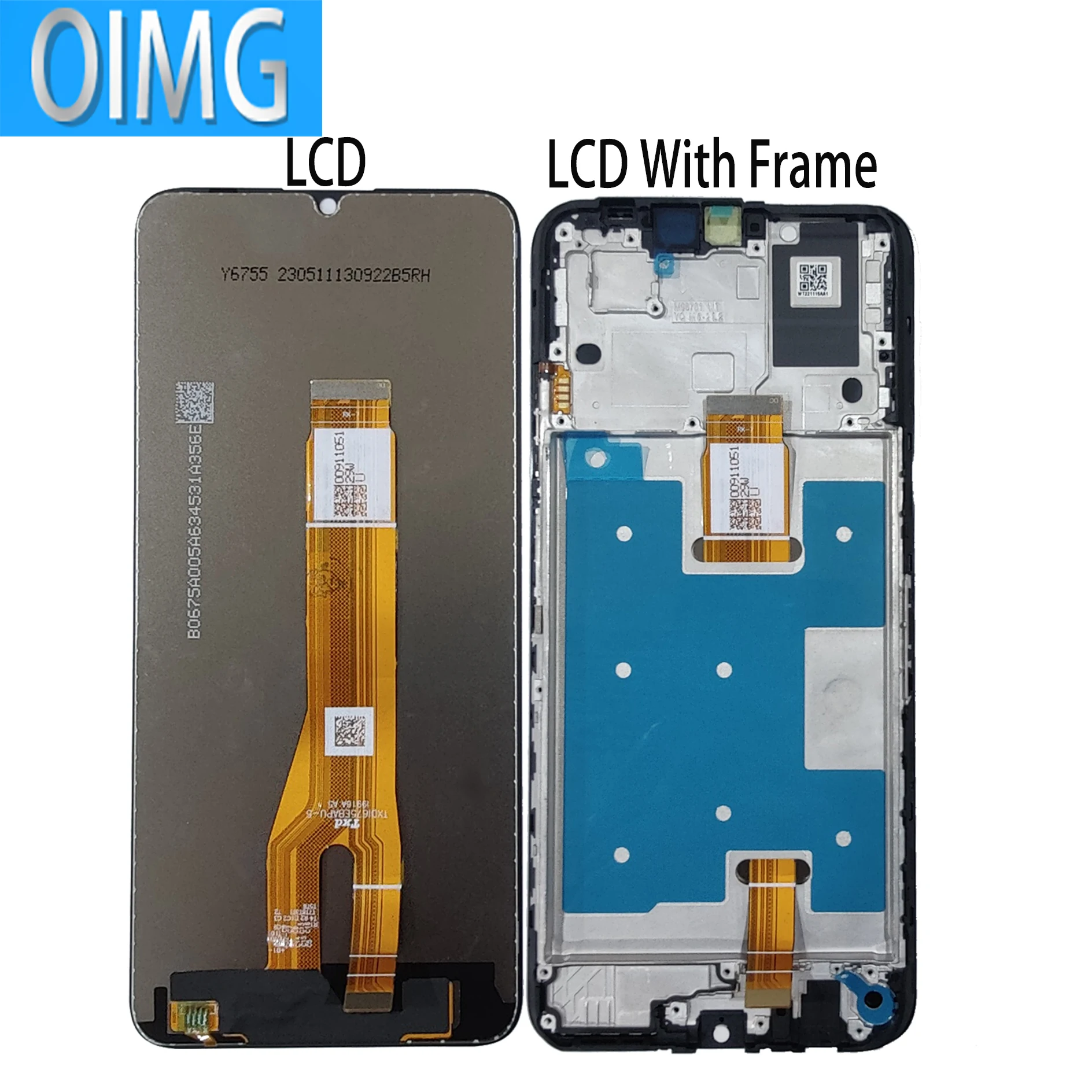 For Honor X7A Original LCD Display With Frame RKY-LX1RKY-LX2 RKY-LX3 Touch Screen  Panel Replacement Parts