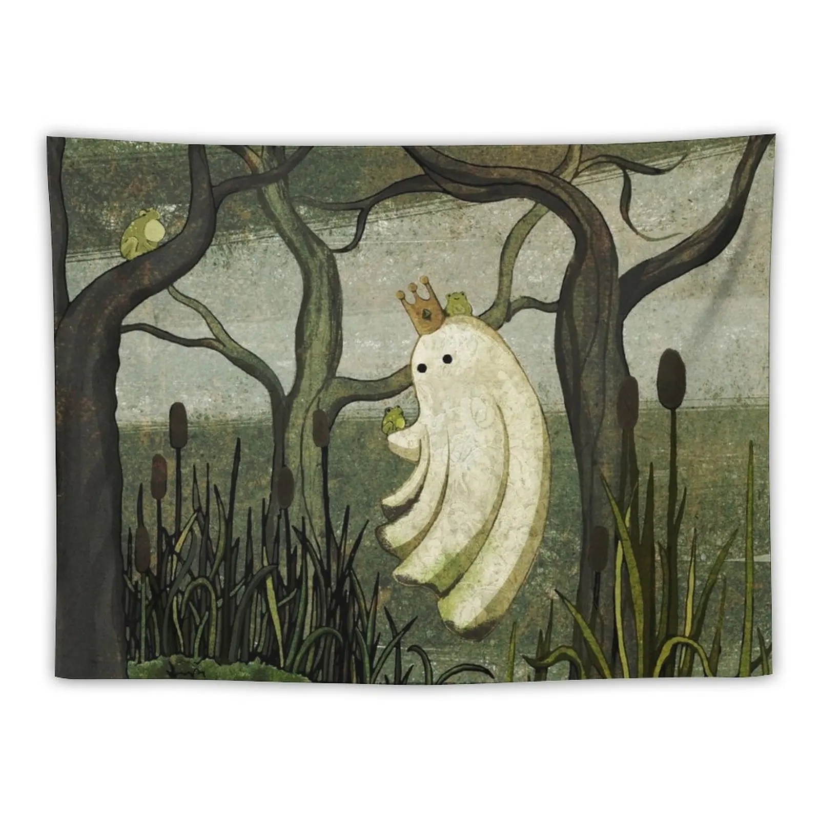 

New Frog Prince Tapestry Room Decoration Accessories Aesthetic Home Decor Aesthetic Room Decor