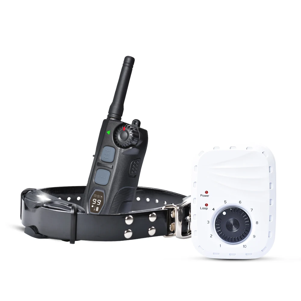 Dual Function Wireless Underground Electric Dog Fence Beeper Hunter 2000m Electric Shocker Dog Training Collar with Remote