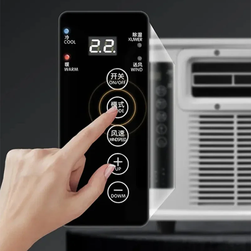 

Двухрежимный кондиционер с москитной сеткой и функцией охлаждения Портативный кондиционер для улицы Электрический вспомогательный обогрев для домашних животных