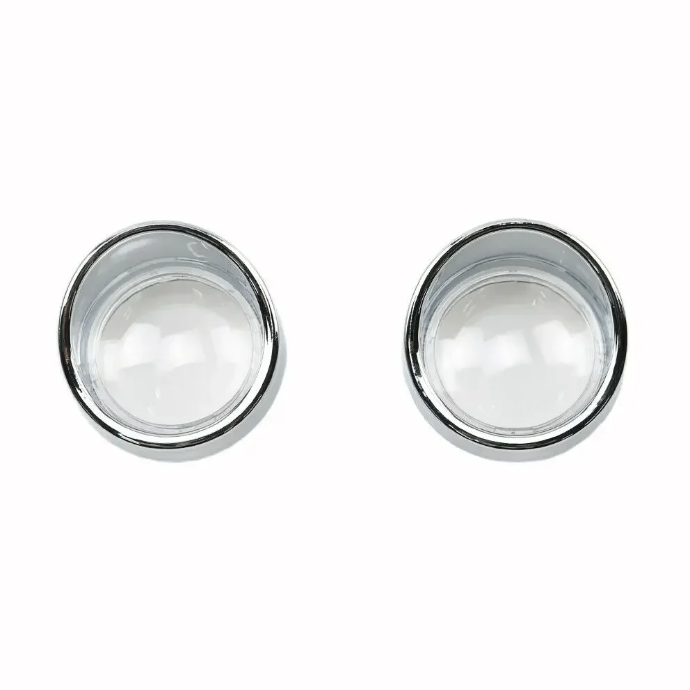 

2x Clear Turn Signals Light Lens Cover For Harley Dyna Softail Touring FLHX