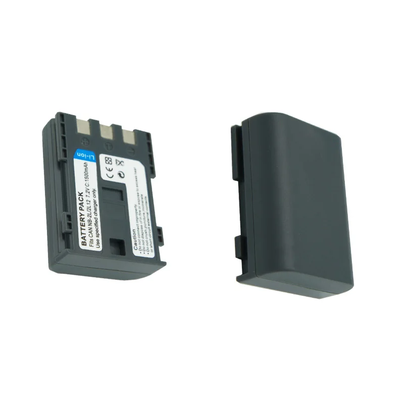 NB-2L NB2L NB-2LH NB2LH Battery 7.2V 1500mAh Li-ion Rechargeable Camera Battery for Canon EOS Rebel XT XTi 350D 410D G7 S70 S80