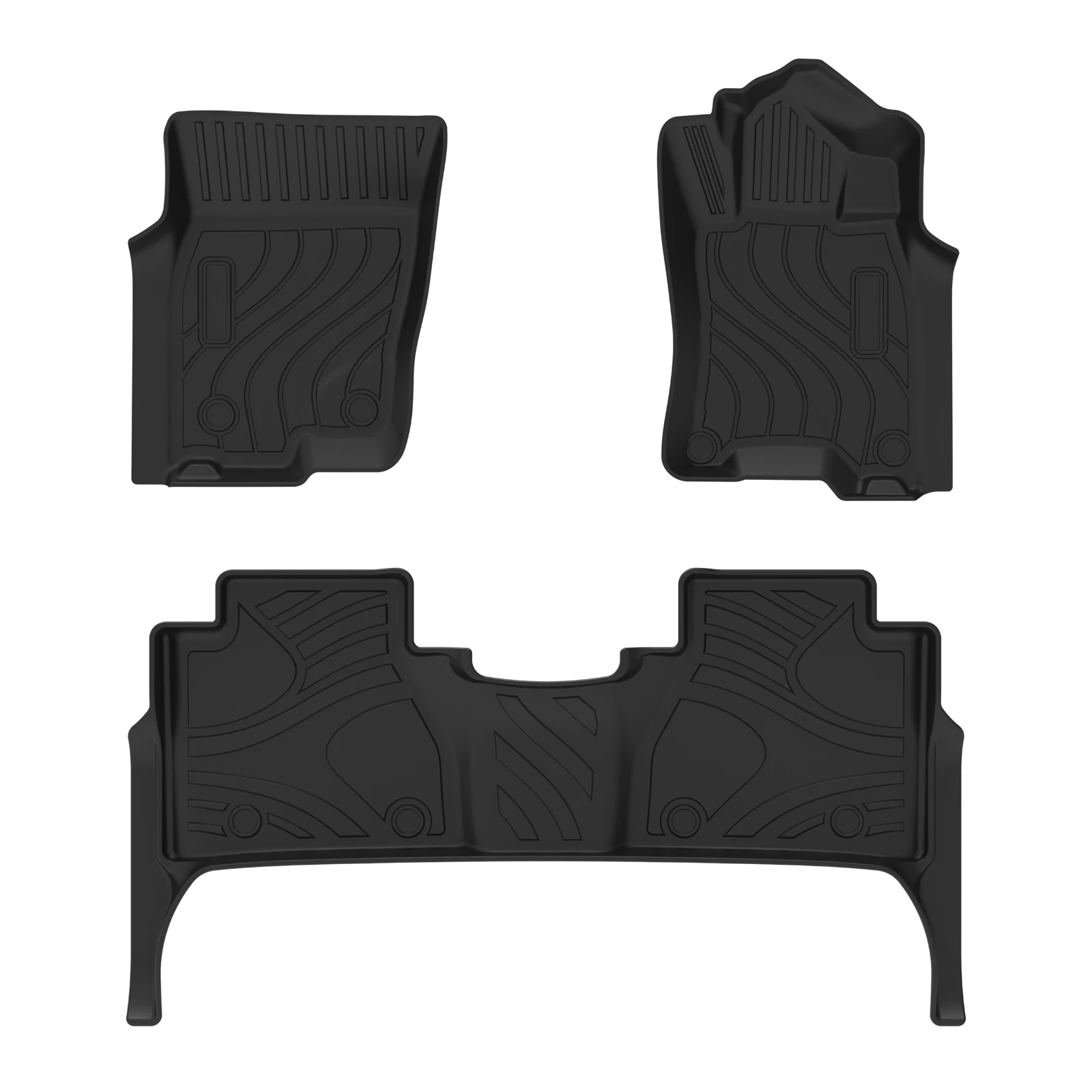 

RHD Rubber Floor Mat For Nissan navara 2016-2021 Car Mats Waterproof Carpet TPE Mat Car Accessories