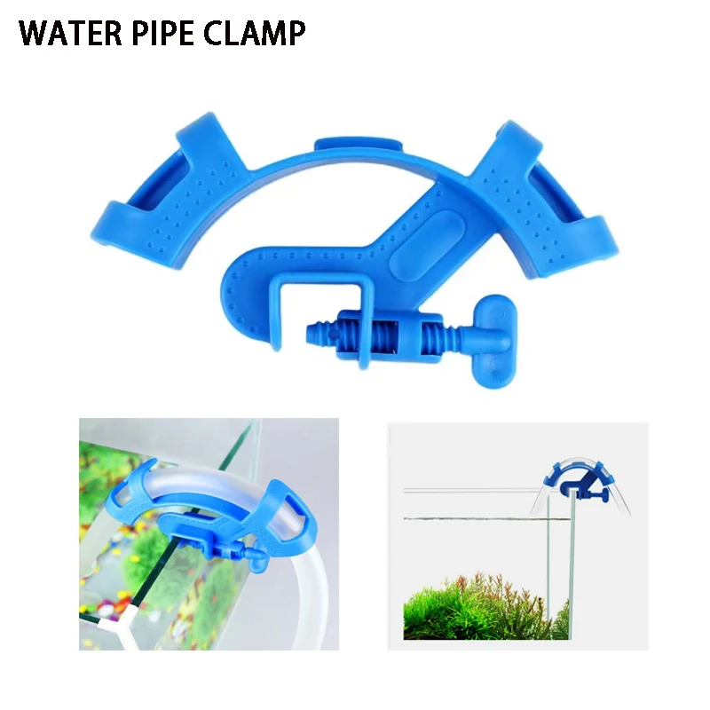 

zrdr Aquarium Filtration Hose Holder Water Pipe Filter For Mount Tube Fish Tank Firmly Hold Hose Fixing Clamp Aquarium Tool