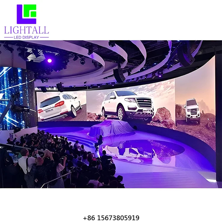 

New Arrival Curved Panel HD P2.6 P2.9 3.91 Rental LED Screen Indoor and Outdoor LED Video Wall Display