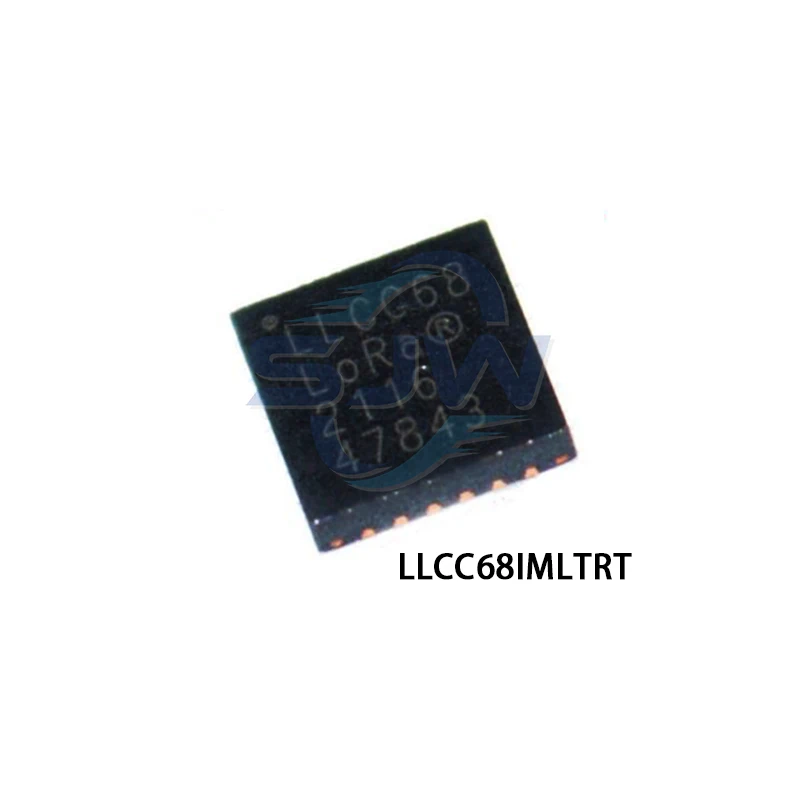 LLCC68IMLTRT silk-screen LLCC68 paster encapsulation QFN-24-EP(4x4) Wireless transceiver chip