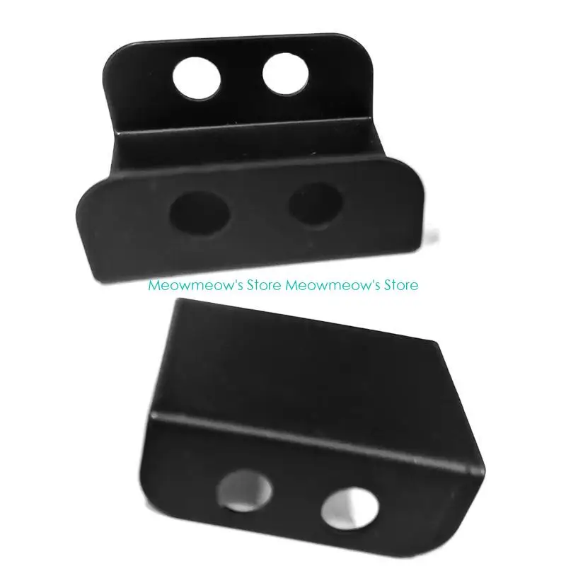 W91Aブラック冷却ファンブラケットシンプルな取り付けサポート8cm/9cmファン簡単なインストール