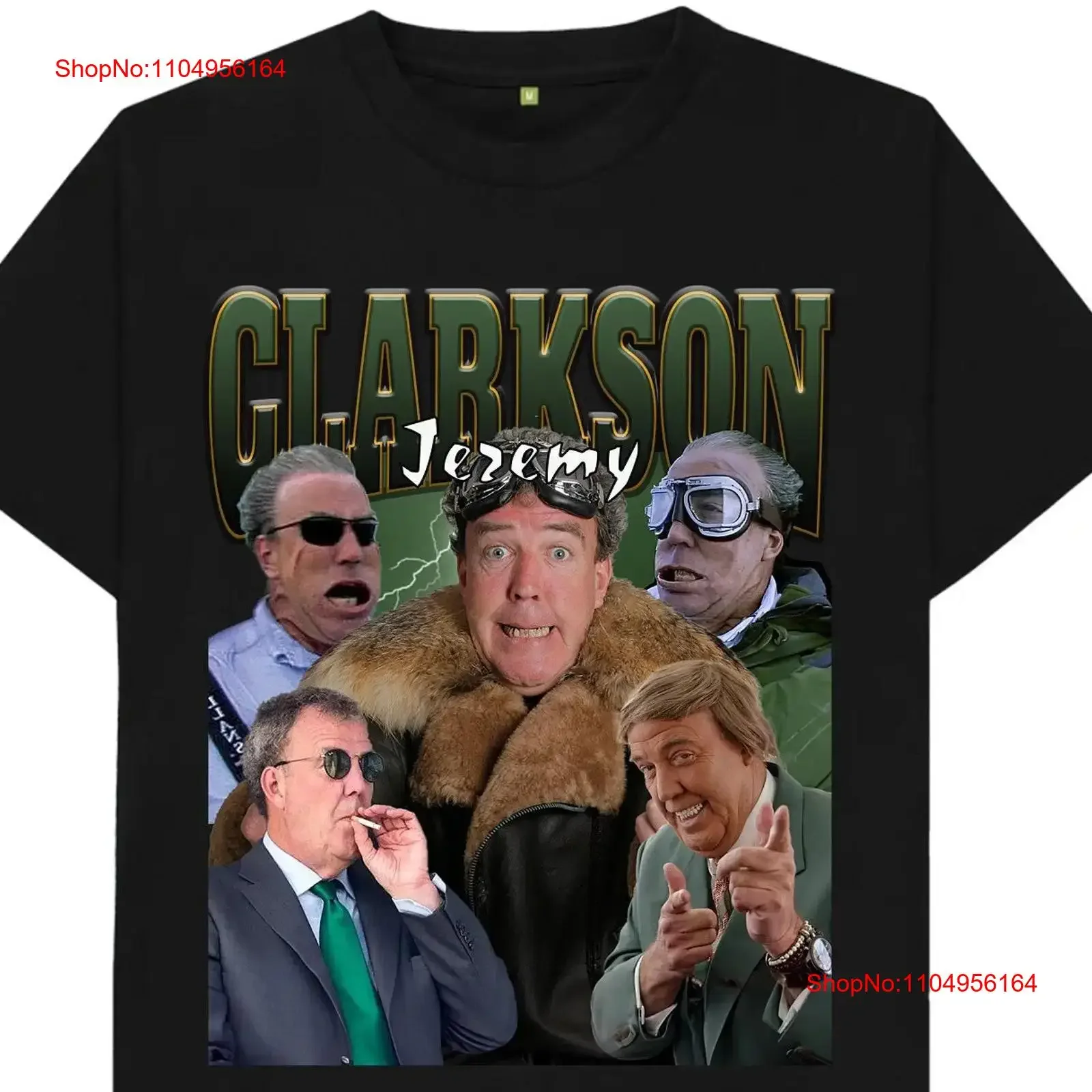 

Футболка в стиле Jeremy Clarkson Bootleg Rap, винтажная стильная эластичная футболка для повседневной носки, уличная одежда унисекс