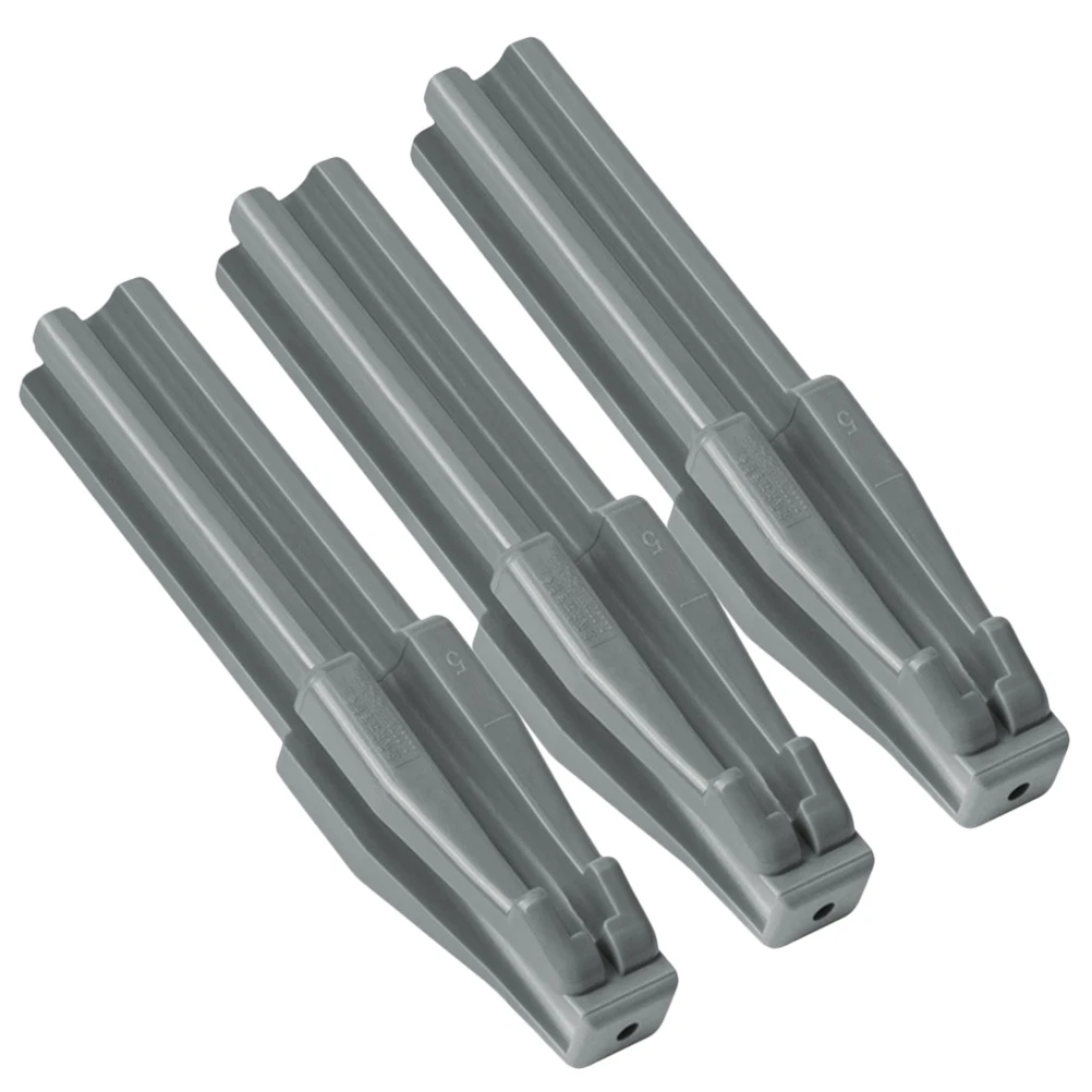 3 個の眉毛鉛筆削りカモノハシメイクアップリップペンシル削り補助ツールプラスチック耐久性のある角度精度スムーズな書き込み