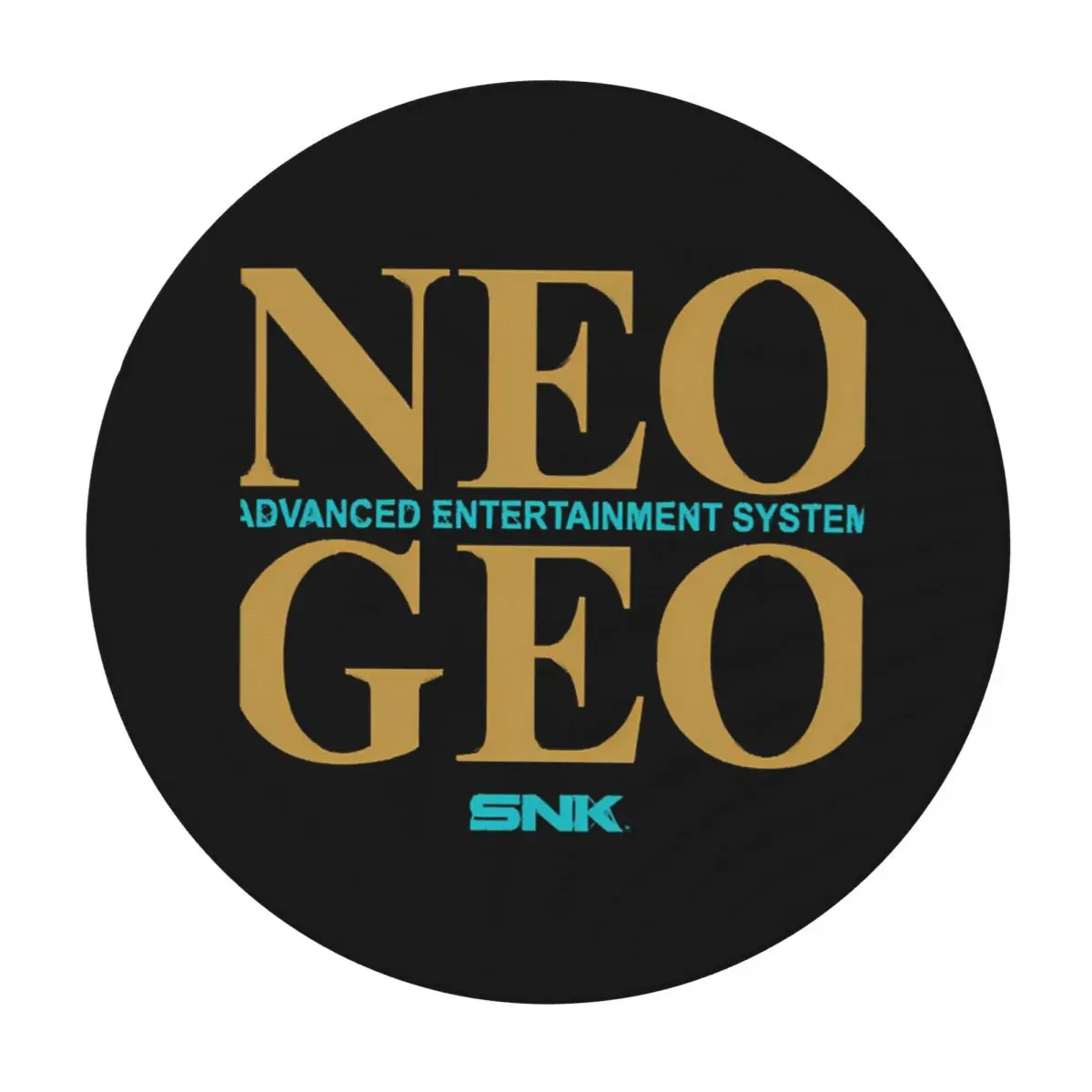 2025 Neo Geo Pro Gear Spec Logo Waterproof Round Tablecloth Oilproof Table Cloth for Kitchen Events Dining Table Cover